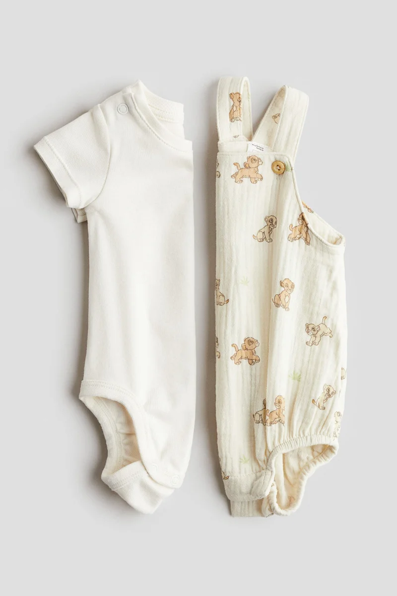 H&M 2-piece cotton set
