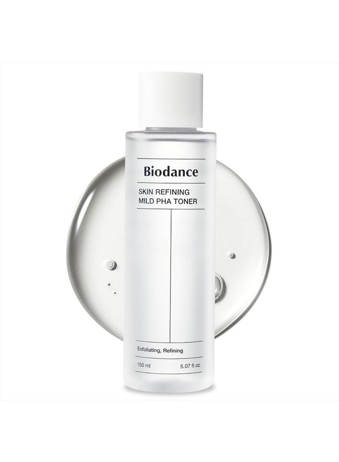 BIODANCE Biodance Skin Refining Mild PHA Toner, Gentle Exfoliating Face Toner for Sensitive Skin with Ceramides & NMF | 5.07 fl.oz,150ml - Image 1