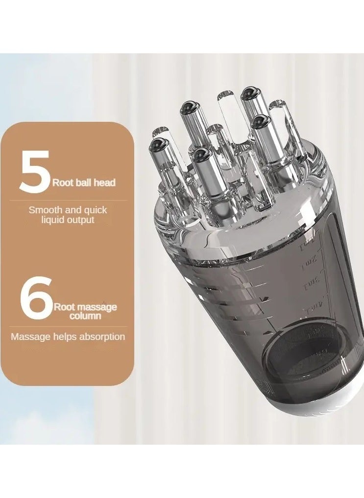 1pc Scalp Care Applicator Mini Massager Scalp Essential Oil Hair Care Medicated Roller Ball Applicator Soothing Scalp Applicator Hair Growth Solution Portable Tool