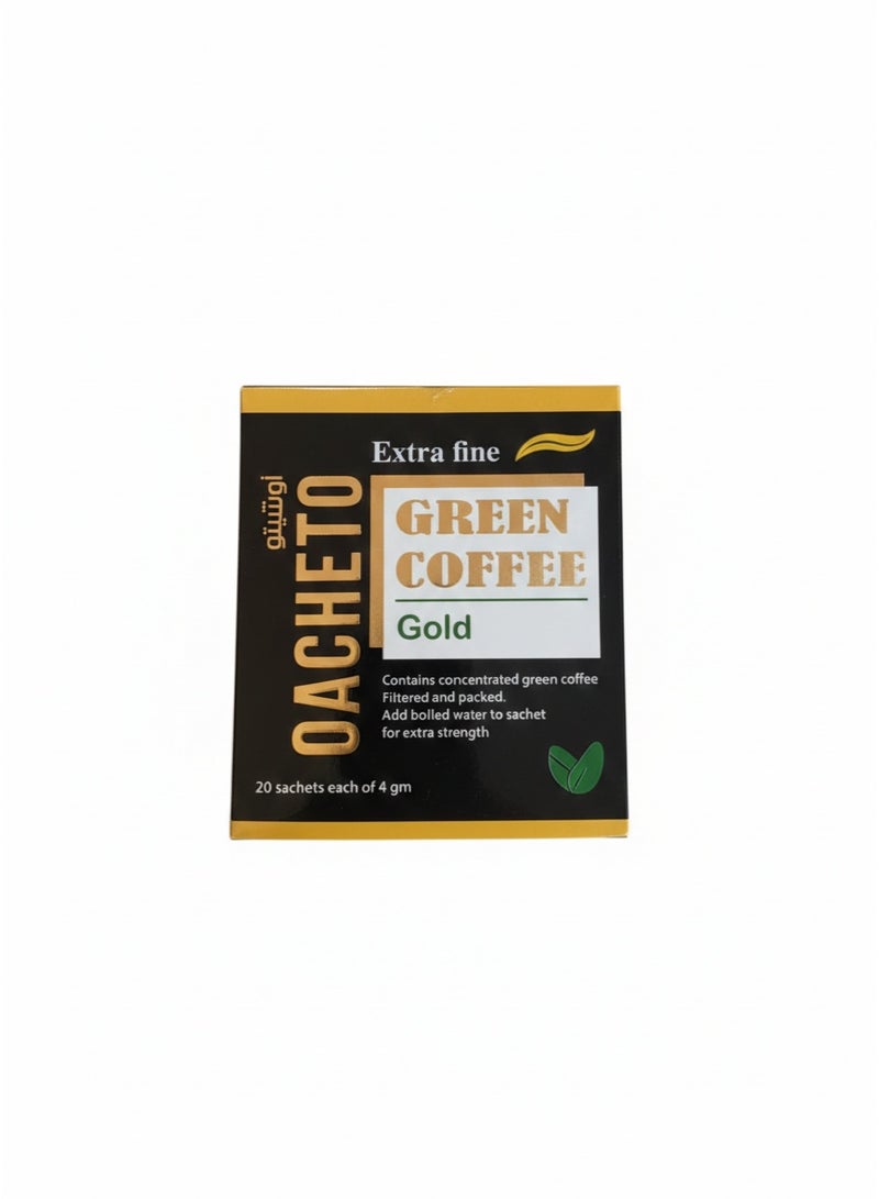 OACHETO Diet Instant Green Coffee Gold