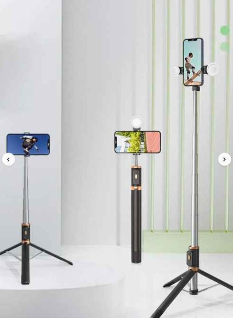 Gravity Selfie Stick Tripod, Extendable Bt Selfie Stick With  Snapshot, Detachable Wireless Remote Control - Image 3
