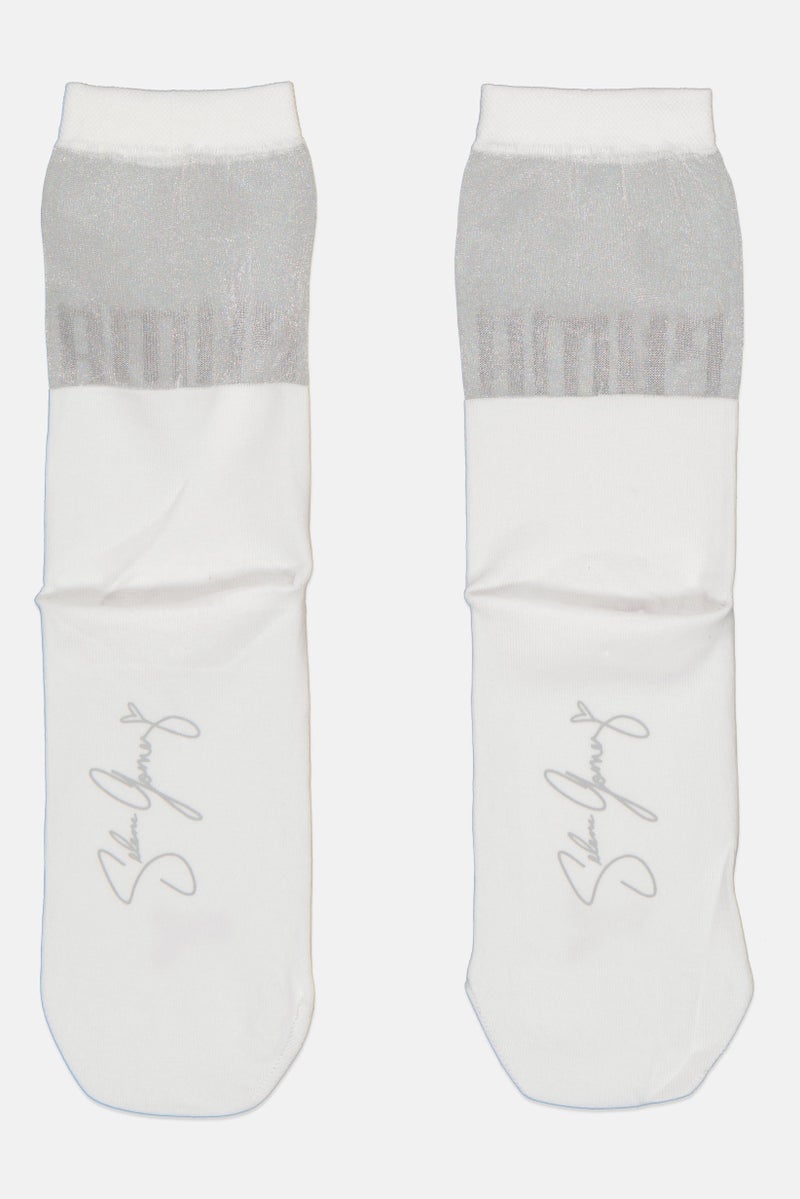 PUMA SG x Puma Women Brand Logo High Socks, Multicolor - Image 2