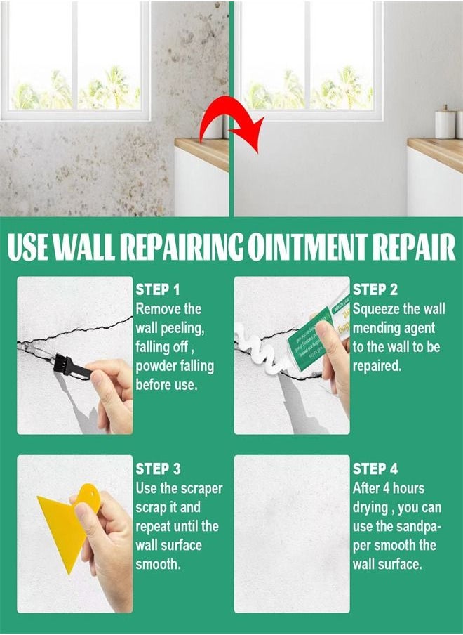 Generic Crack repair wall repair waterproof anti-mildew wall repair paste 100g  - Image 2