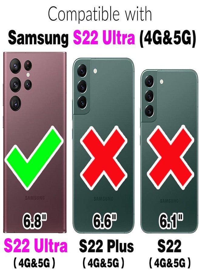 أسو ويش جراب هاتف Asuwish لهاتف سامسونج جالاكسي S22 ألترا 5G، غطاء محفظة مع واقي شاشة من الزجاج المقوى وحامل بطاقات رفيع، إكسسوارات جلدية للهواتف المحمولة، S22ultra 22S S 22 S22ultra5g 6.8 رجالي بني - Image 2