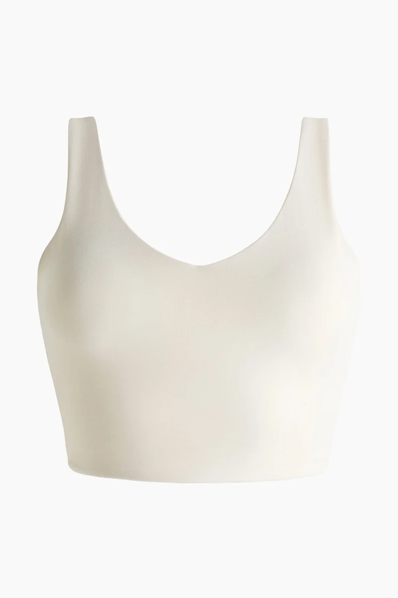 H&M  Twist-detail tank top with SoftMove™ for Women | Best Price UAE