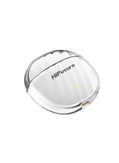 HiFuture FlyBuds 3 True Wireless Earbuds, 24Hrs Playtime, Waterproof, White  - Image 3
