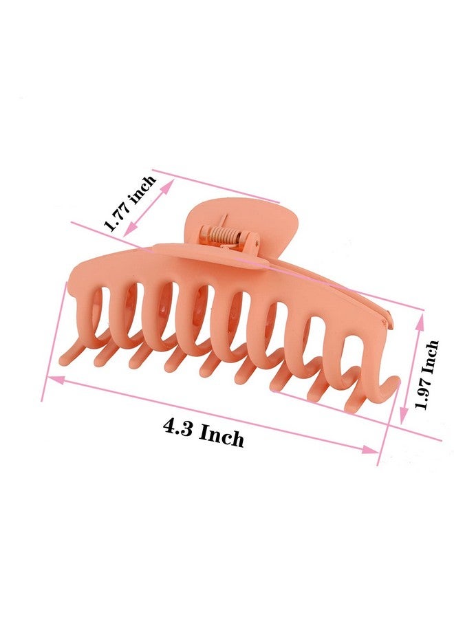Tergy 20PCS Large Hair Claws Clips for Thick Thin Hair No Slip Hair Clamps Strong Hold Hair Jaws Accessories for Women Girls - Image 3