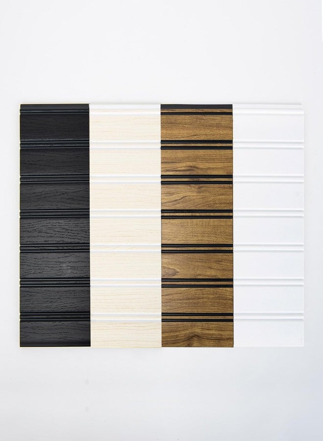 Art3d Wainscoting Wall Panel 4-Pieces Sample Kit, Beadboard Panels for Walls, 4 Color Polystyrene Board and Batten Wall Panel Sample Kit - Image 5