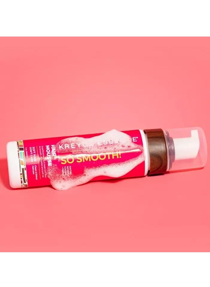Kreyol Essence - 8 Oz Moringa Styling SCULPT + SMOOTH HAIR MOUSSE, Haitian Moringa Coconut Papaya, Hair Care - Image 4