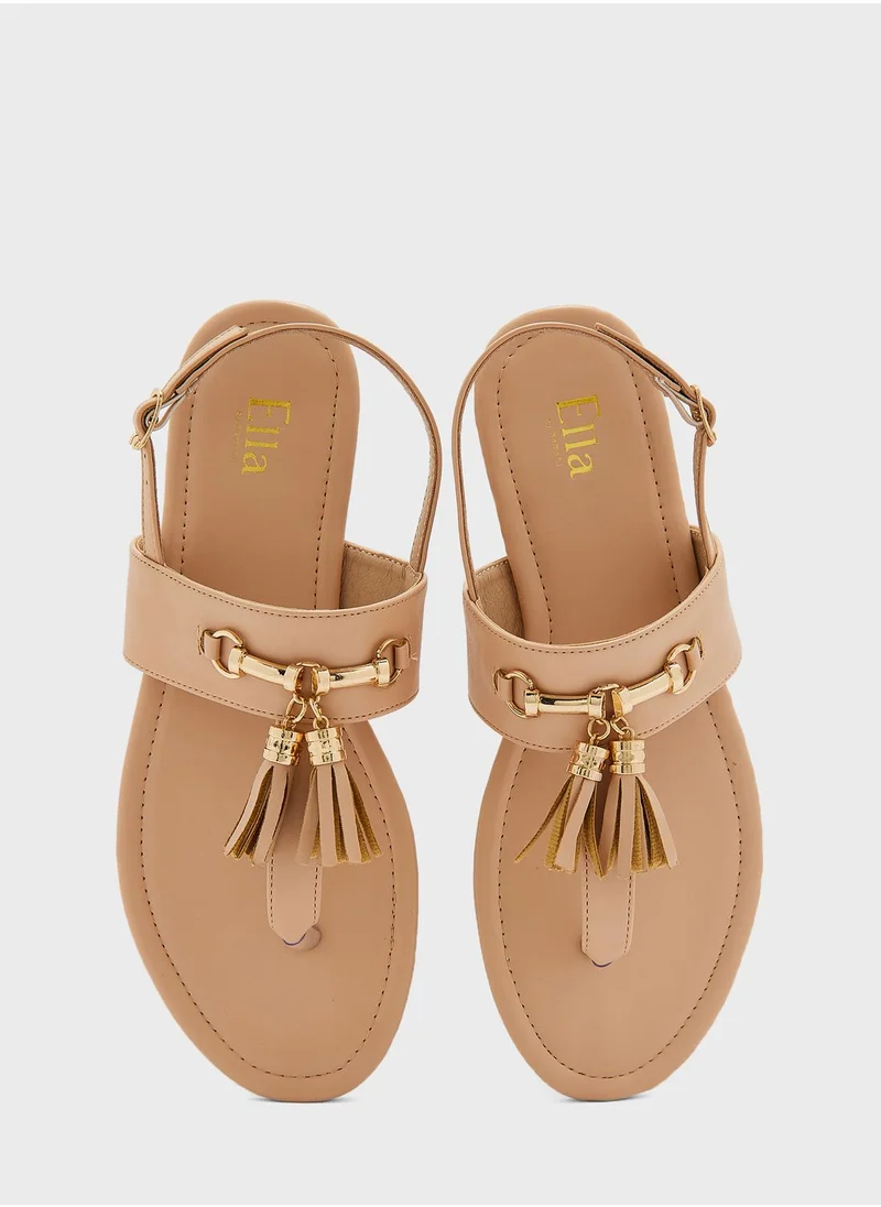 ELLA Tassel Casual Flat