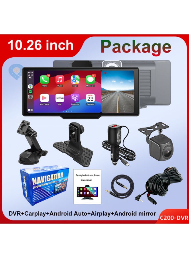 oem Center Console 10.26-inch Car Smart Screen Wireless Carplay Front And Rear Dual Recorder 4k Hd Car - Image 5