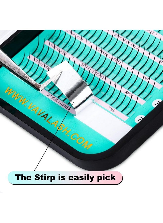 VAVALASH 240Pcs Bottom Lash Extensions B Curl 5/6/7Mm Mixed Under Lashes Bottom Lower Eyelash Extensions Natural Bottom Lashes(0.1-B-5-7Mm Mixed) - Image 4