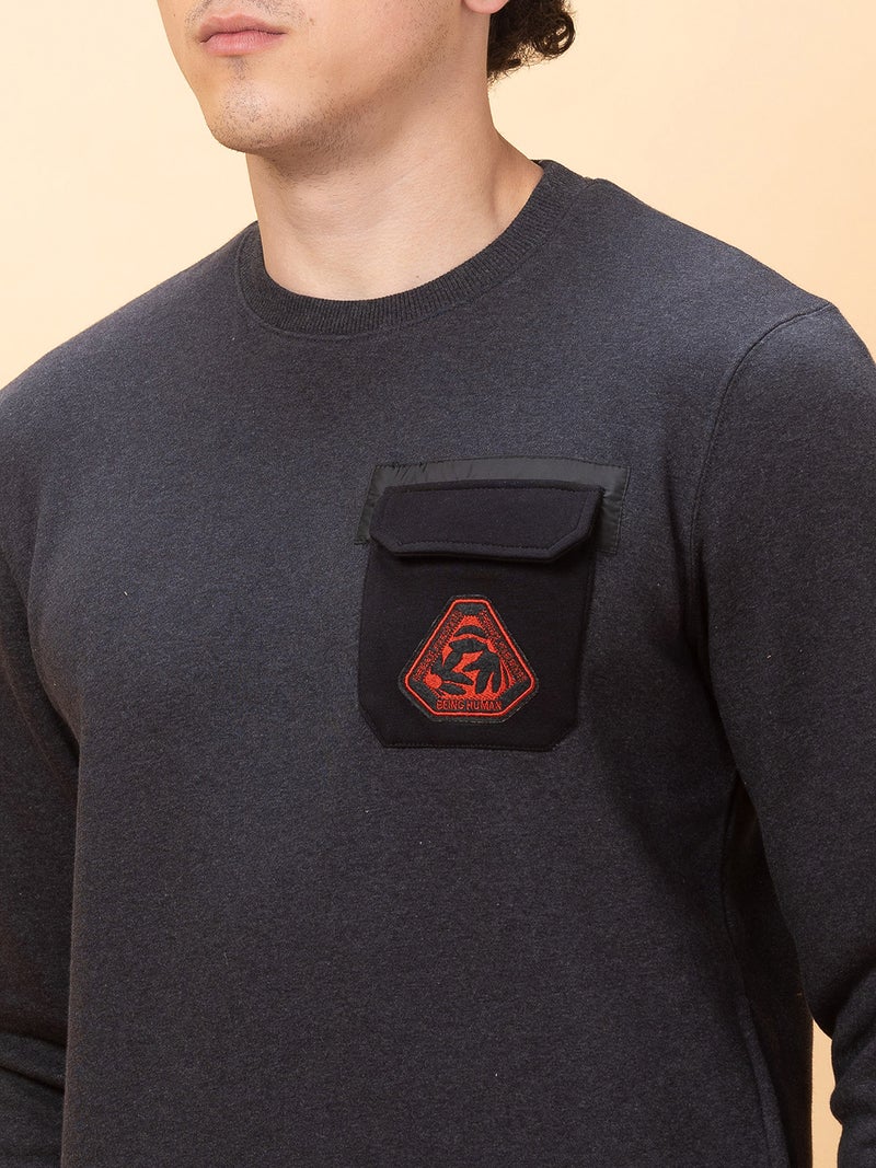 Being Human سويت شيرت أنثرا ميل للرجال من بينغ هيومان - Image 5