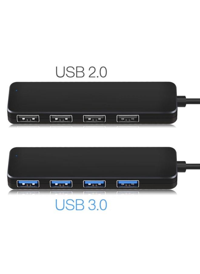 BURAQ - AB3-L42 4 Ports Concentrator High Speed HUB 5G Extension Dock USB3.0 HUB Length: 25cm - Image 1