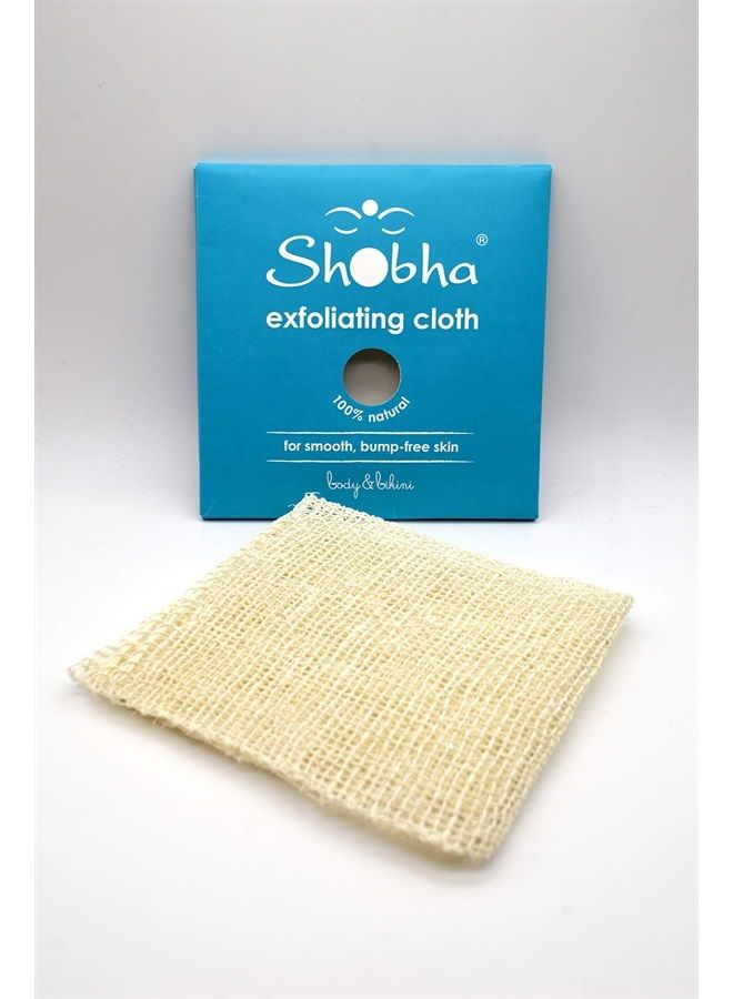 shobha Exfoliating Cloth – Reusable Natural Body Scrubber – Remove Dead Skin and Prevent Ingrown Hairs – Washcloth Suitable for Sensitive Body and Bikini Areas – Shower Loofah Alternative - Image 4