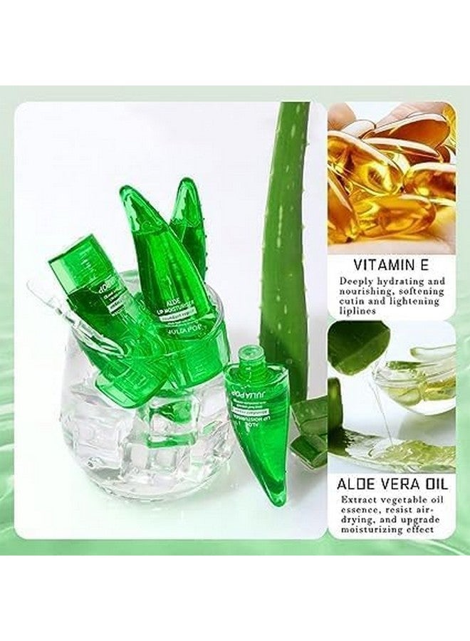 KOIME Aloe Vera Lip Gloss, Long Lasting Nutritious Lip Balm Moisturizing Aloe Vera Lip Oil for Lip Treatment and Dry Lips (1)-2024 - Image 4