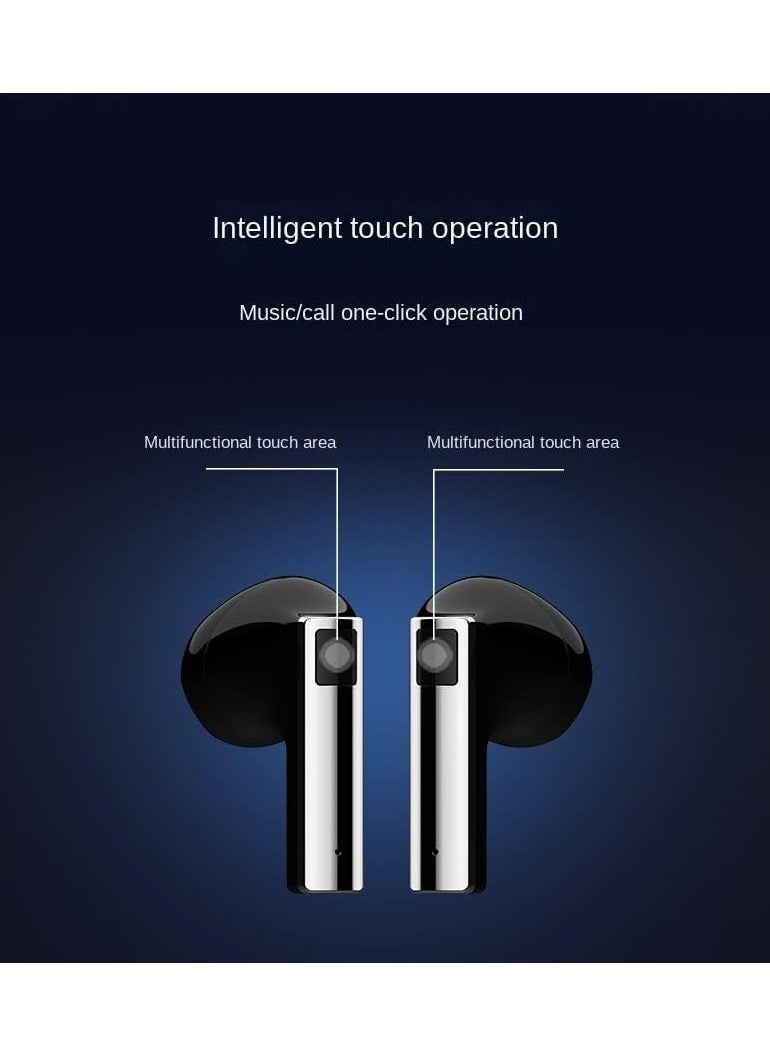 ريتشي responsive a wandering planet Bluetooth true wireless Bluetooth headset Bluetooth 5.3 Super resistance bass strong highs (black)  - Image 3