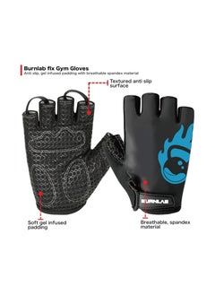 Burnlab Gym Gloves Pro (Black and Blue) - pzsku/Z17801D8184267E669999Z/45/_/1715080397/9794fed4-b257-4a59-8d82-491b8adf9ec7