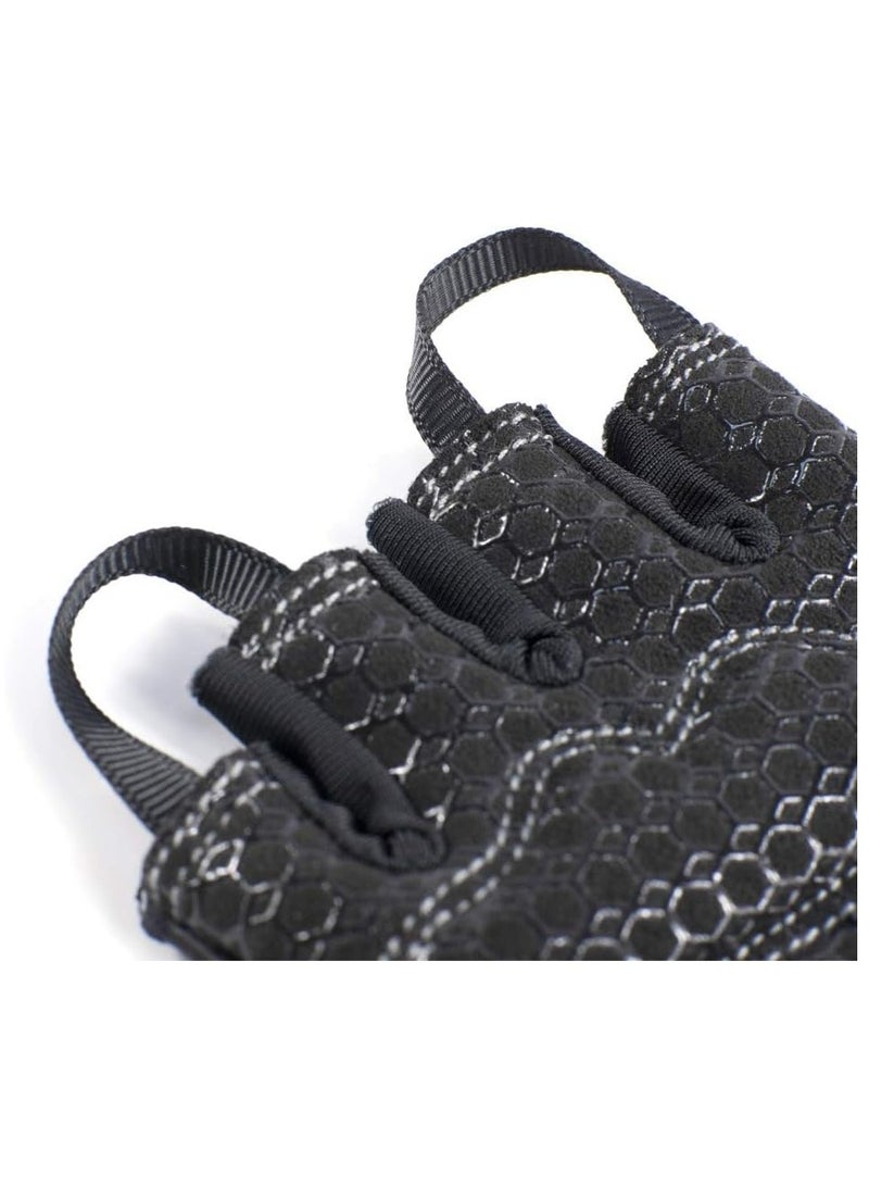 Burnlab Gym Gloves Pro (Black and Blue) - Image 4