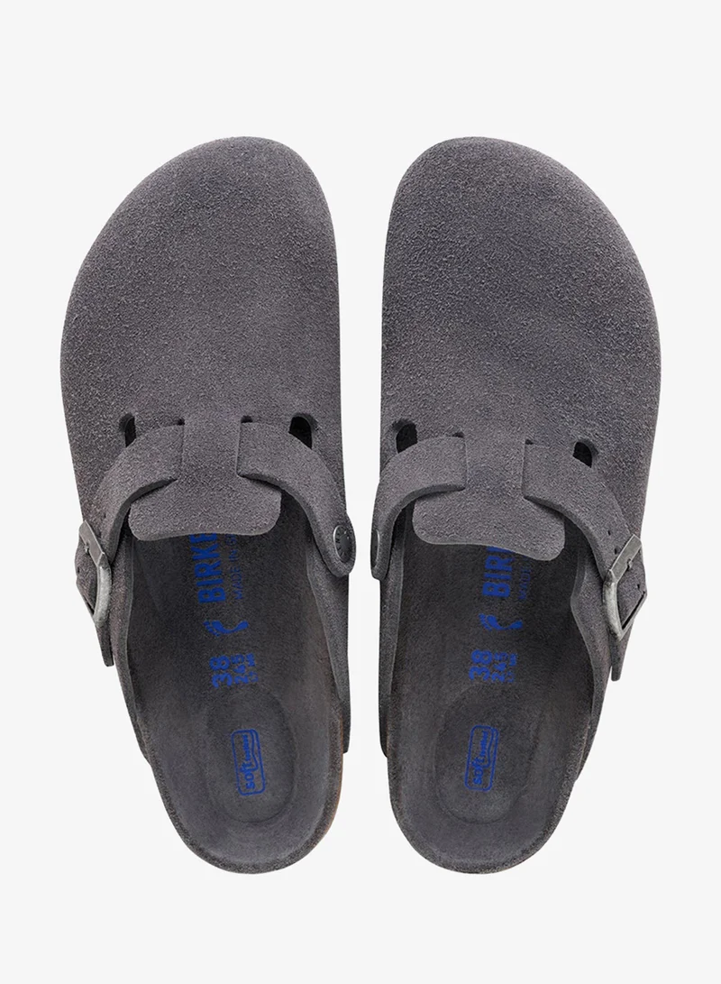 BIRKENSTOCK charcoal tonal fb Boston Sfb Regular Fit Clogs for Men | Best Price UAE