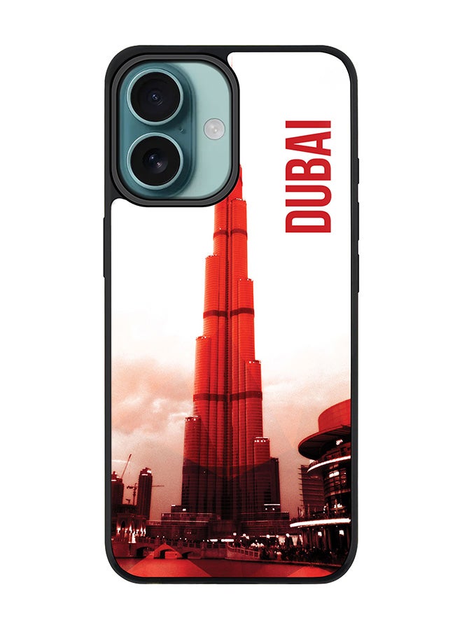 Stylizedd For iPhone 16 Case [Compatible with MagSafe] Slim Magnetic cover Phone Case iPhone 16 -Dubai - The Burj - Image 1