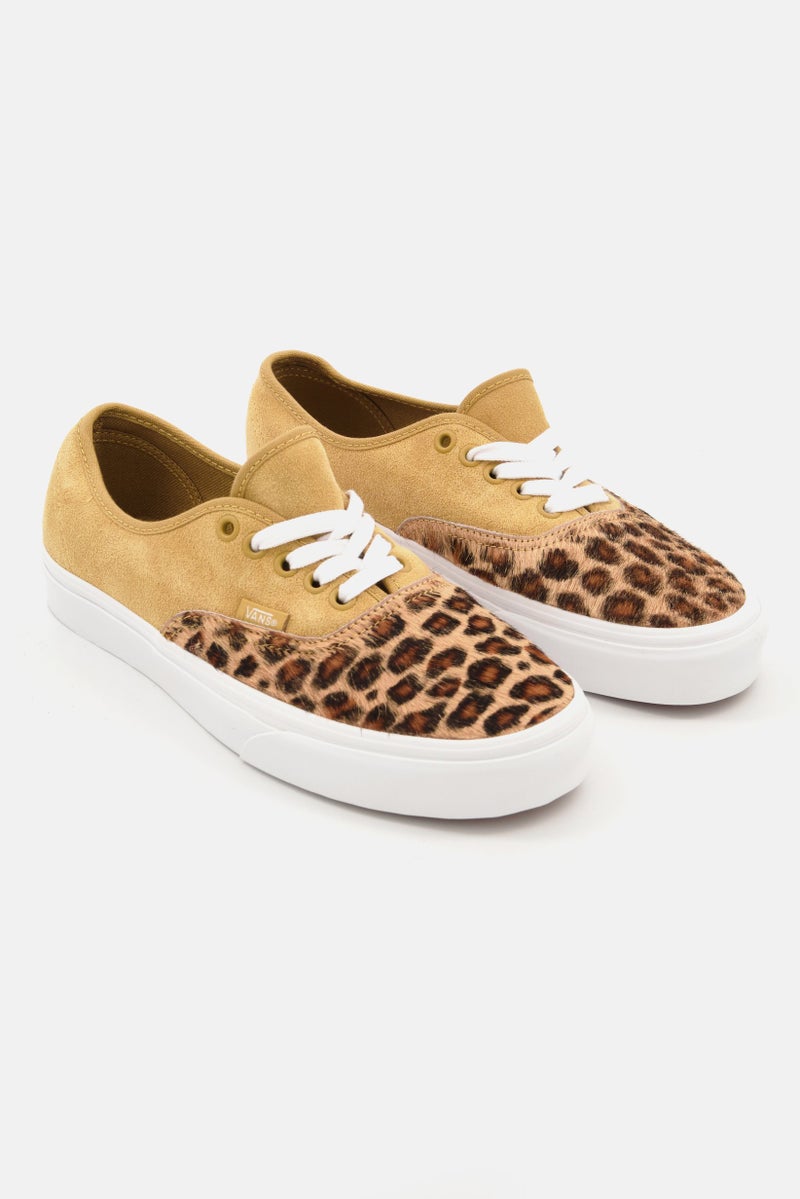 VANS أحذية كاجوال للرجال بإغلاق رباط أصلي، لون خردل ذهبي - Image 1