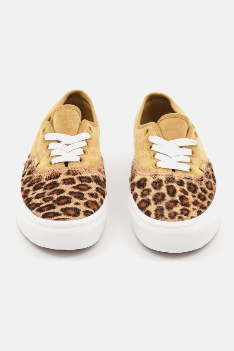 VANS أحذية كاجوال للرجال بإغلاق رباط أصلي، لون خردل ذهبي - Image 3