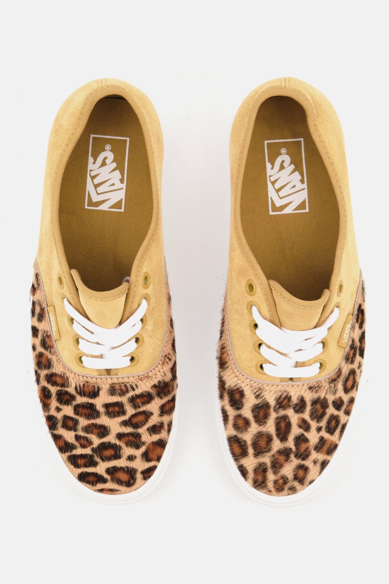 VANS أحذية كاجوال للرجال بإغلاق رباط أصلي، لون خردل ذهبي - Image 4