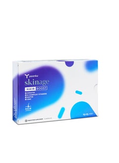Yasenka Skinage Hairboost Ampoules - 15 x 25ml - Hair Strengthening & Growth Formula  - Image 1