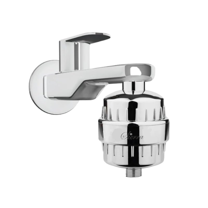 Sierra TapShower Filter for bathroom Reduces Hairfall Dandruff Dry Itchy Skin Eczema Dramatically Improves Skin Water Softener for Bathroom Tap shower bathroom filter 15 stage filter - Image 1