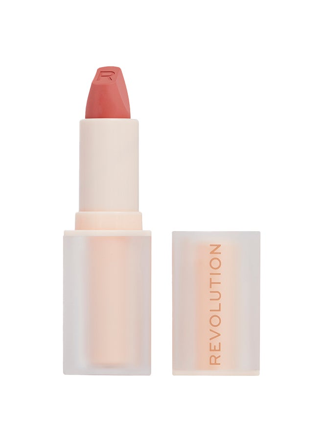 REVOLUTION - Makeup Revolution Lip Allure Soft Satin Lipstick Brunch Pink Nude - Image 1