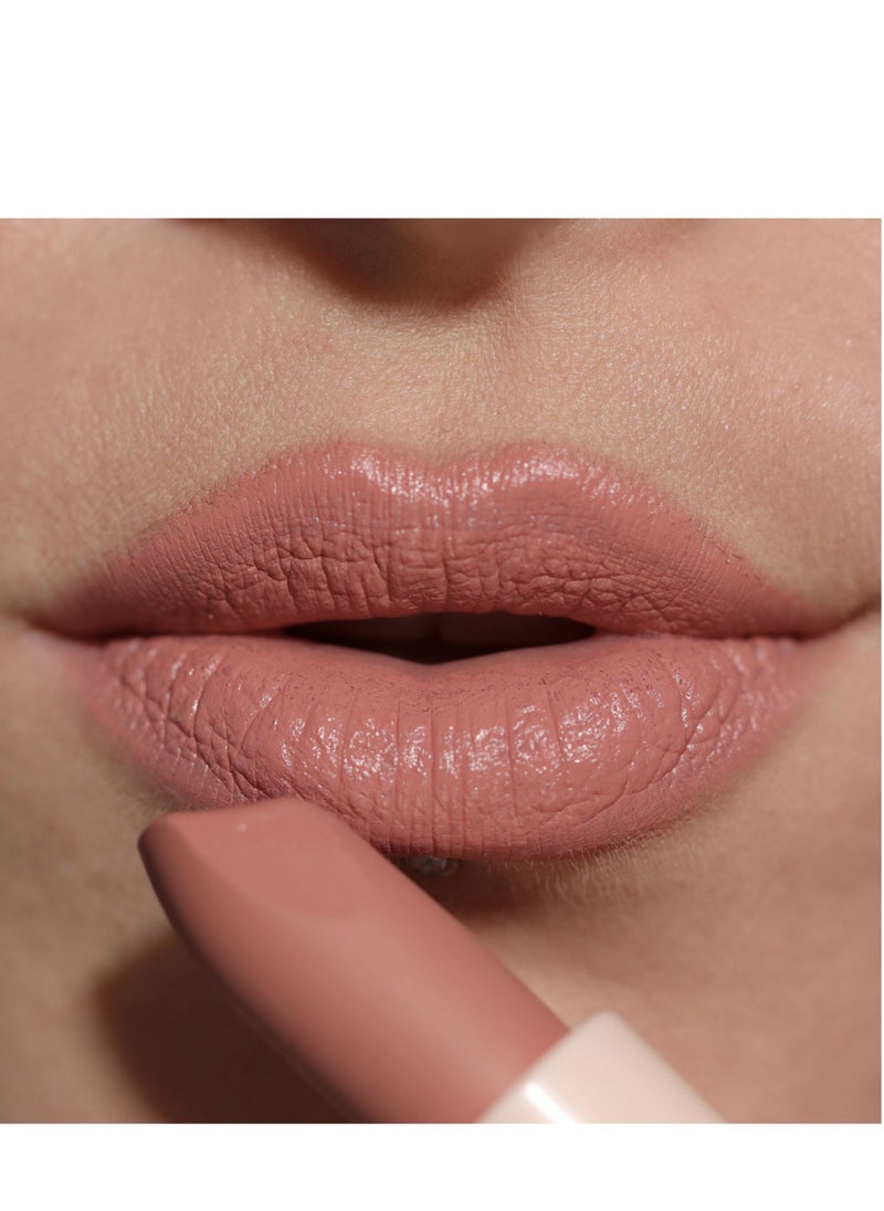 REVOLUTION - Makeup Revolution Lip Allure Soft Satin Lipstick Brunch Pink Nude - Image 1