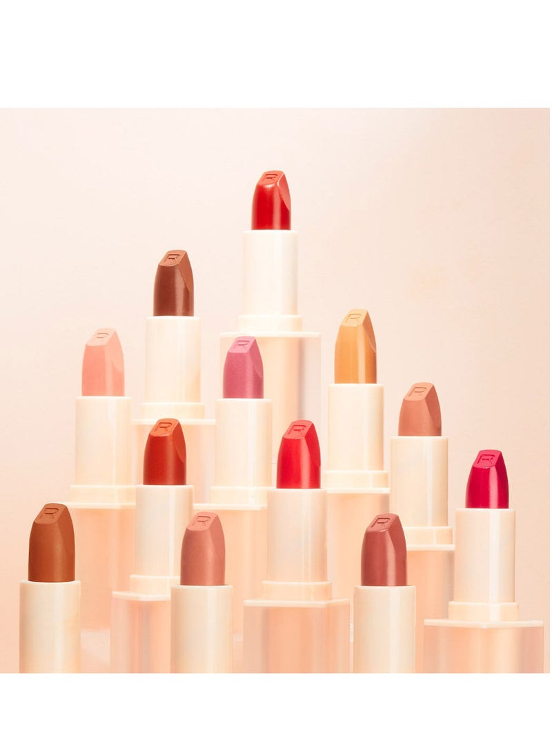 REVOLUTION - Makeup Revolution Lip Allure Soft Satin Lipstick Brunch Pink Nude - Image 1