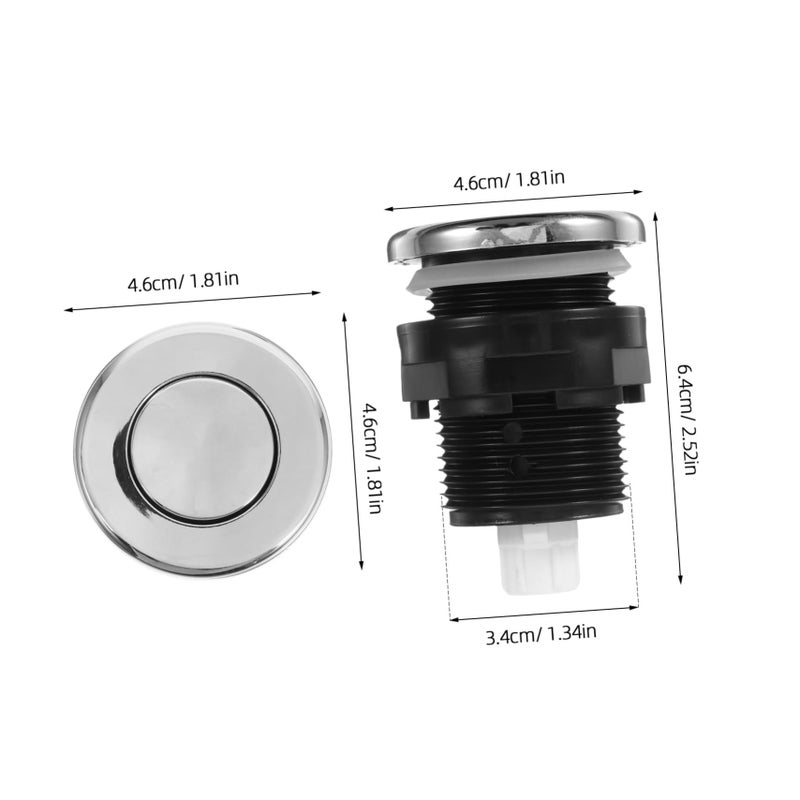 Lifkome Garbage Disposal Air Switch Waterproof Pneumatic Push Button - Image 3