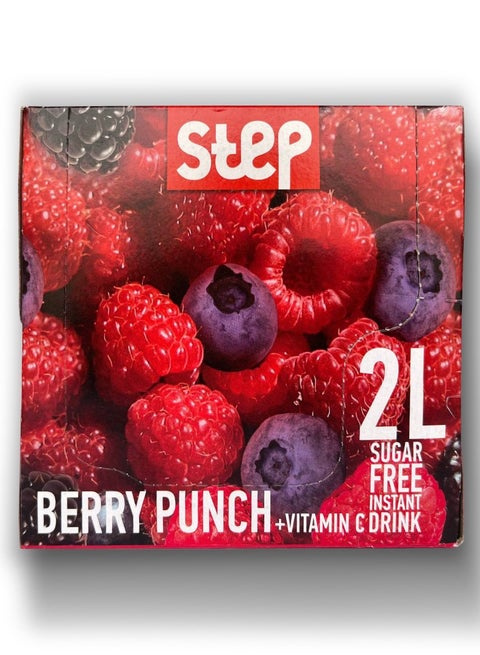 عصير ستيب اللذيذ بنكهة التوت بدون سكر