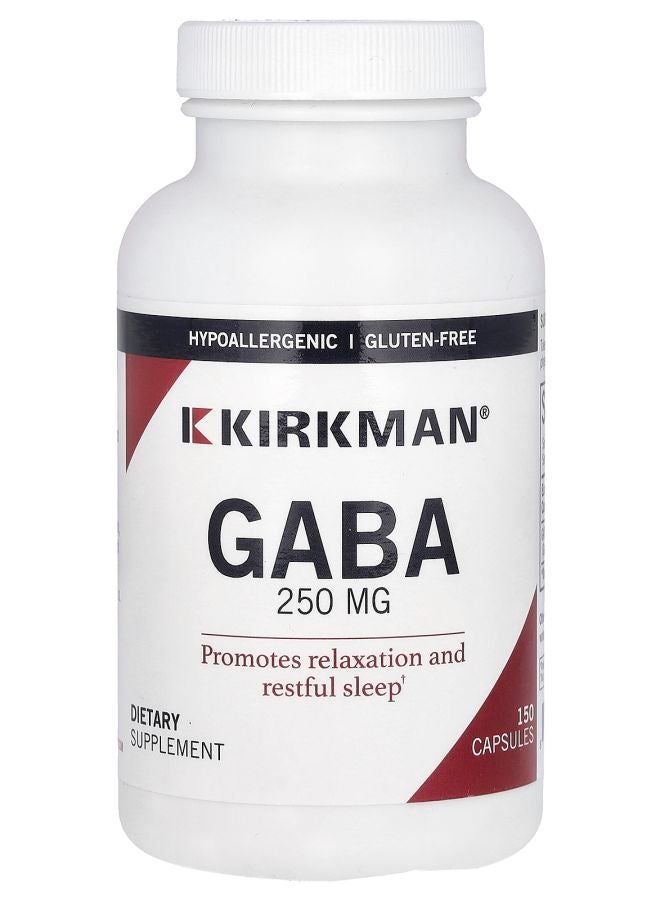 Kirkman Labs GABA 250 mg 150 Capsules