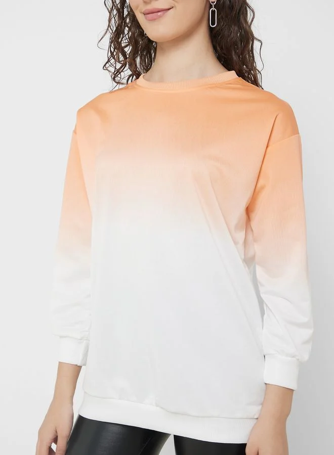 Ginger Ombre Sweatshirt