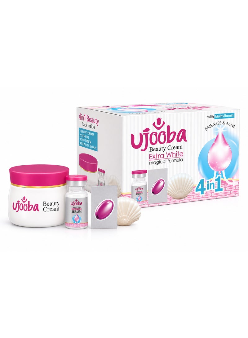 Ujooba Beauty Cream Extra White 4-in-1 Magical Formula - Image 1