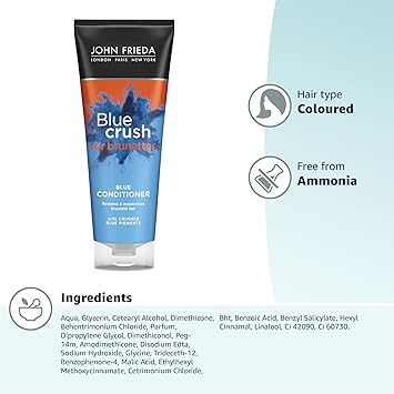 John Frieda بلسم جون فريدا بلو كراش الأزرق 250 مل - Image 3