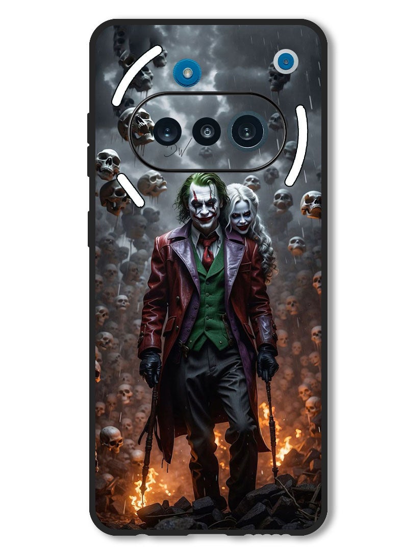 Theodor Case Compatible with Nothing Phone 3a Protection Shockproof Bumper Cover gotham city armageddon! - Image 1