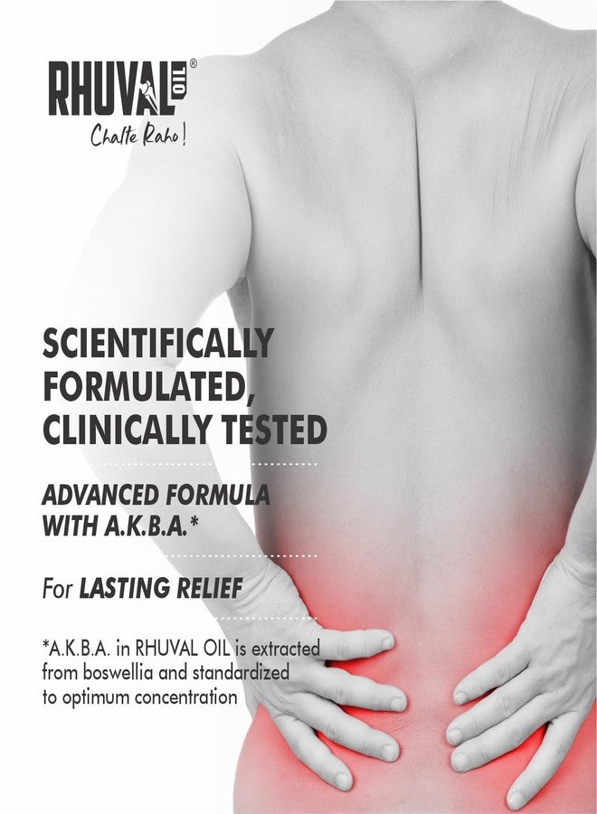 Essentium Phygen Rhuval Oil 100 ml | Ayurvedic Pain Relief Oil | Advanced Formula with AKBA | Joint Pain & Stiffness Support | Back and Knee Pain Support | Quick-absorb and Non-greasy - Image 3