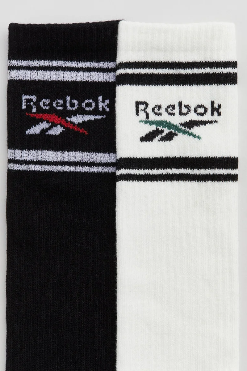 H&M 2-Pack Motif-Detail Knee Socks