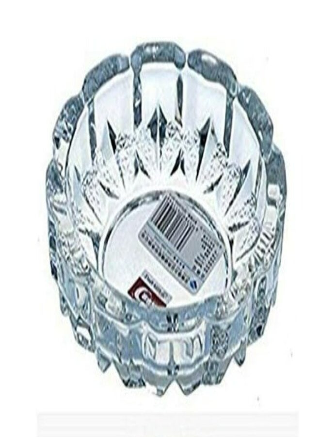 Transparent circular ashtray - Image 1