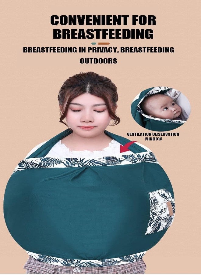 VALUEVIBES Baby Carrier Multifunctional Portable Baby Sling - Ergonomic Adjustable Cotton Shoulder Carrier for Newborns, Infants & Toddlers (Matcha Green) - Image 5