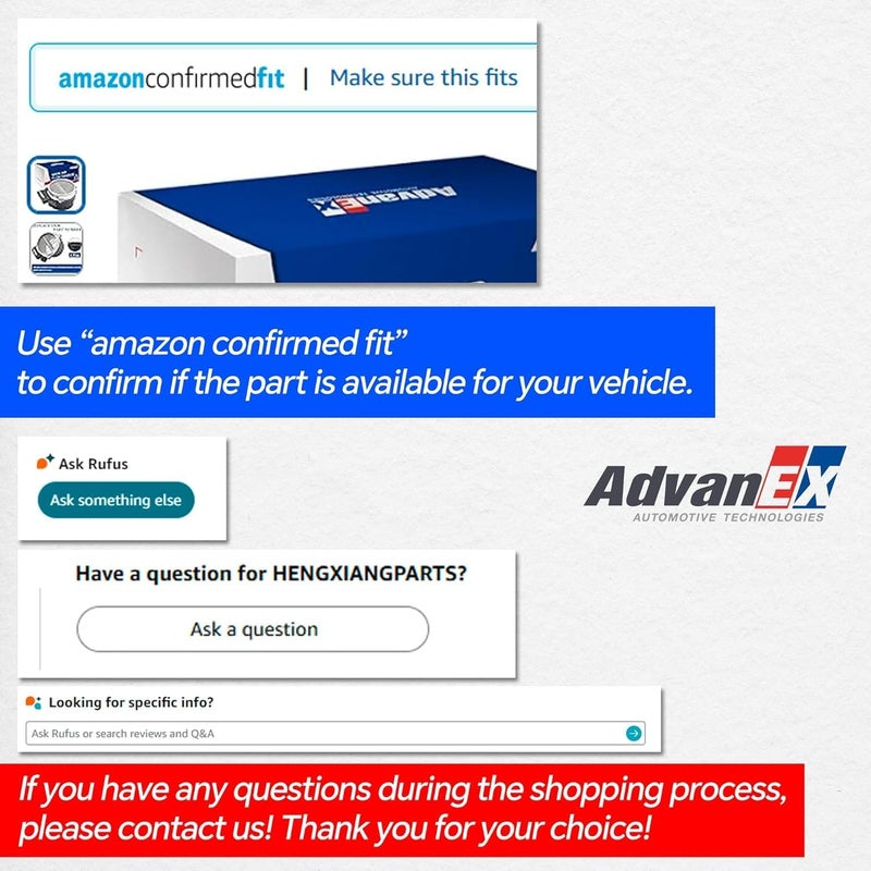 AdvanEX Mass Air Flow Sensor MAF Compatible with Chevrolet Silverado Suburban Escalade Tahoe Yukon 99-07 /Cadillac Rainier Deville Eldorado 00-05 /Pontiac 05-06 Replaces OE 213 4160 25318411 86-8411 - Image 5