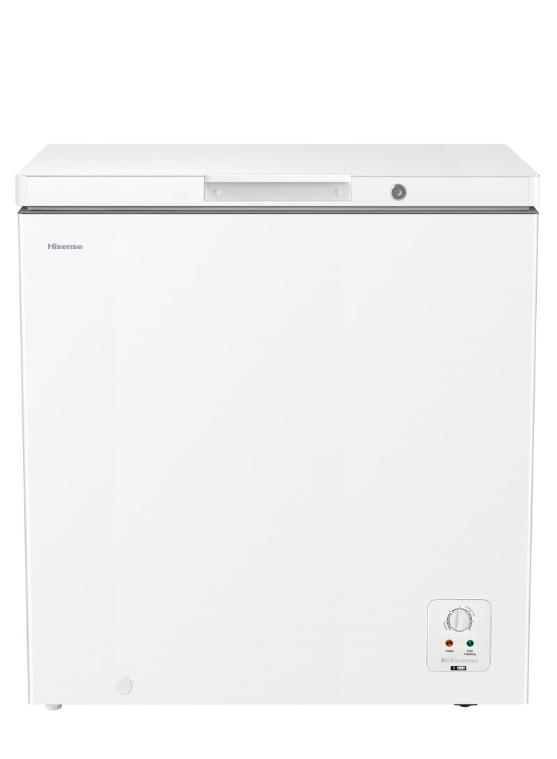 Hisense 197 Lt 7 Cu Ft Chest Freezer, Inverter Tech, Energy Saving, White 200 L 10 W FT200N1BWD white - Image 1