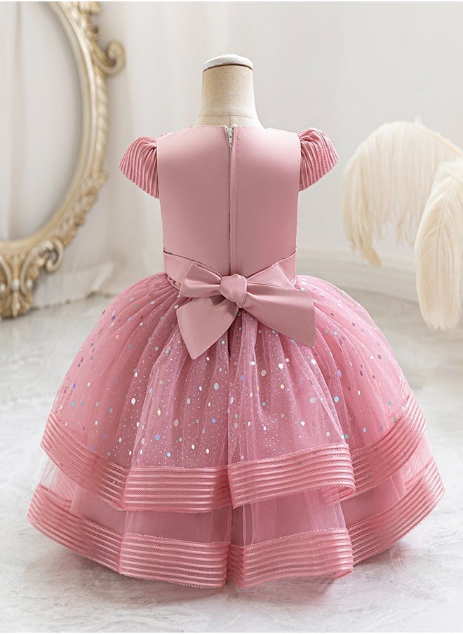 babyqlo Sequin Tulle Party Dress - Image 2