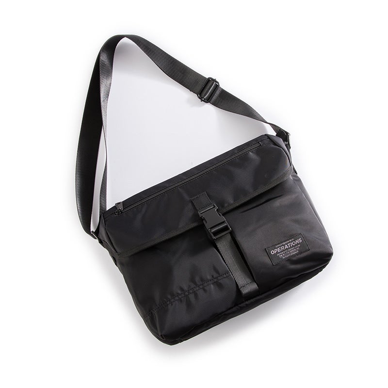 Korean Style Casual Men'S Shoulder Bag Oxford Cloth Personalized Sports Messenger Bag Trendy Fashion Youth Commuter Messenger Bag - Image 1