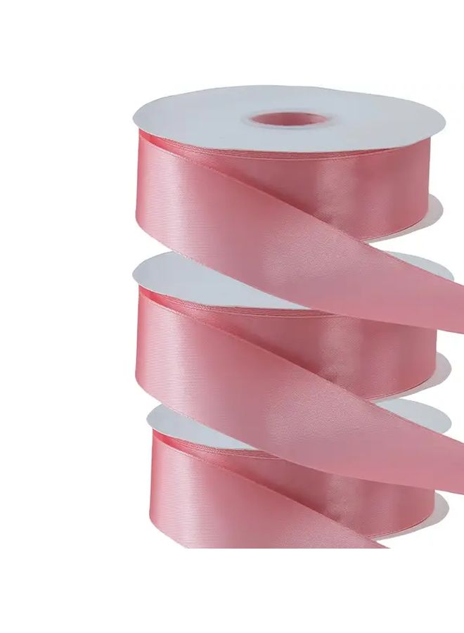 3 Rolls Extra Long 91 Meters 100 Yards Bright Red Large Ribbon 1.57 Inch Wide for Gift Packaging Handmade Rose Making Wedding Christmas Easter Decoration Hair Bows DIY Crafts - Image 2