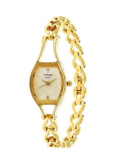 TITAN Raga Champagne Dial Analog Watch For Women 2331Ym02  - Image 2